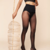 Seamless Shaper Feinstrumpfhose Schwarz | 30den - Thumbnail Image 4