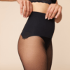 Seamless Shaper Feinstrumpfhose Schwarz | 30den - Thumbnail Image 1