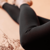 Set: Leggings + Top, multifunktionell und gerippt - Thumbnail Image 2