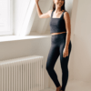 Set: Leggings + Top, multifunktionell und gerippt - Thumbnail Image 8